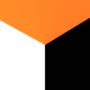 Blanco/Naranja/Negro