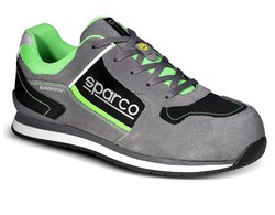 Sparco Gymkhana S1p SRC, Zapatos de Seguridad de Trabajo, Verde