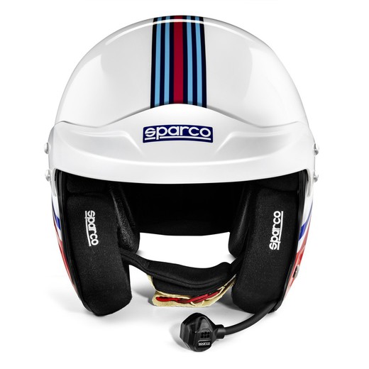 CASCO SPARCO AIR PRO RJ-5i MARTINI RACING JET- STRIPES DESIGN FIA 8859-2015