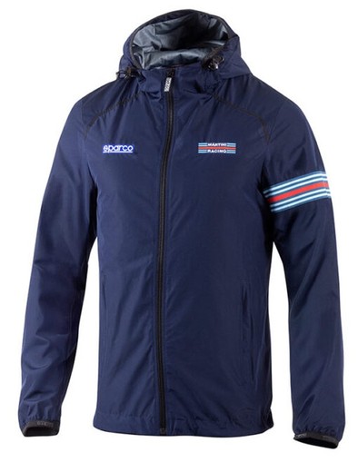 CHAQUETA IMPERMEABLE Y CORTAVIENTOS SPARCO MARTINI RACING