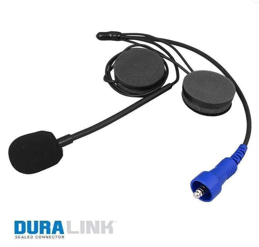 Kit para casco con cable OFFROAD con altavoces y micrófono Alpha Audio
