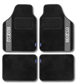 TAPIS DE SOL SPARCO AVEC LOGOS GRIS