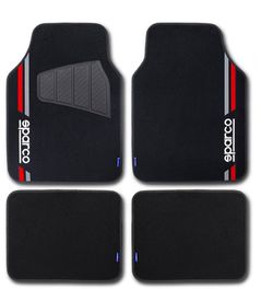 TAPIS DE SOL ROUGE SPARCO