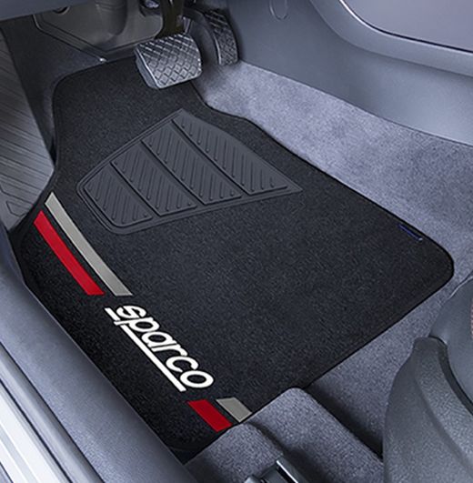 TAPIS DE SOL ROUGE SPARCO