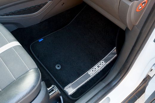 TAPIS DE VOITURE SPARCO NOIR/GRIS