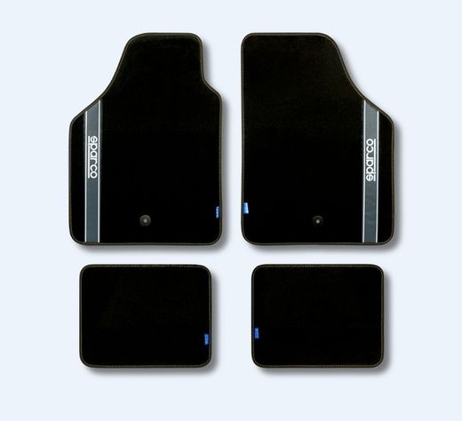 TAPIS DE VOITURE SPARCO NOIR/GRIS