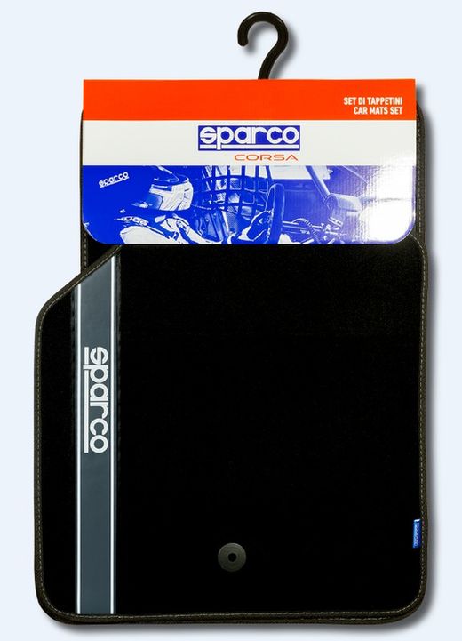 TAPIS DE VOITURE SPARCO NOIR/GRIS