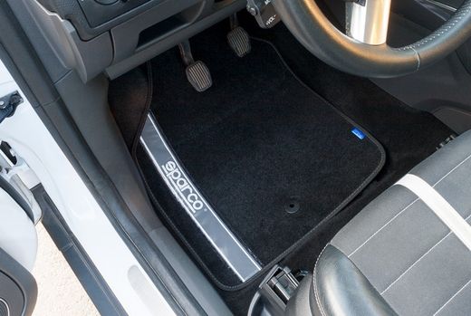 TAPIS DE VOITURE SPARCO NOIR/GRIS
