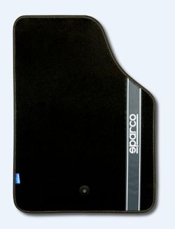 TAPIS DE VOITURE SPARCO NOIR/GRIS