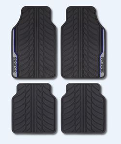 TAPIS DE VOITURE BLEU SPARCO