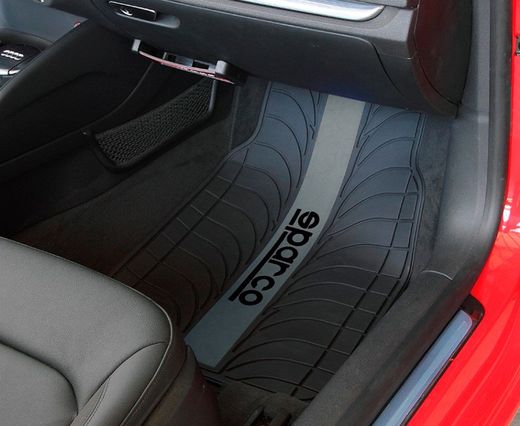 TAPIS DE VOITURE SPARCO GRIS EN PVC