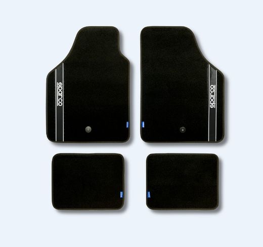 ALFOMBRAS SPARCO PARA COCHE NEGRO