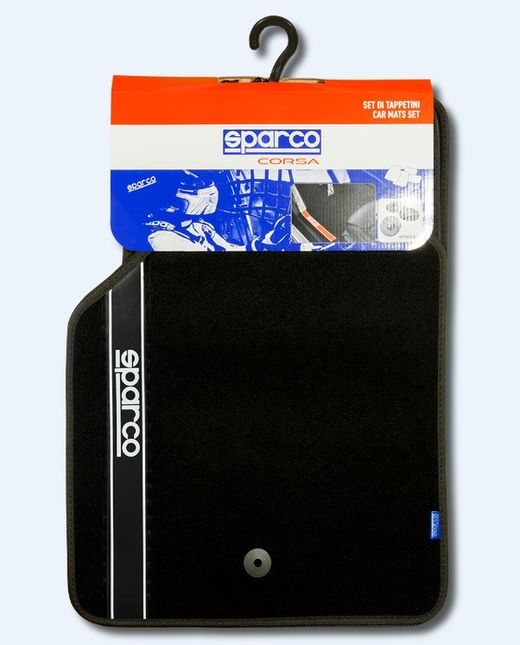 TAPIS DE VOITURE NOIRS SPARCO