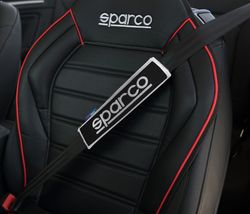 COUSSIN DE CEINTURE DE SÉCURITÉ NOIR SPARCO