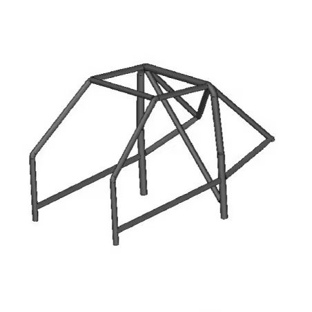 ARCO DE SEGURIDAD SPARCO FIAT CINQUECENTO 1991-1998 8 PUNTOS