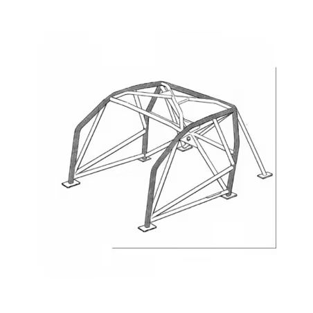 ARCO DE SEGURIDAD SPARCO FIAT PANDA 100HP (A PARTIR DE 2006)
