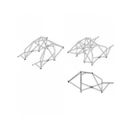 ARCO DE SEGURIDAD SPARCO PARA FORD FOCUS II RS A PARTIR DE 2010