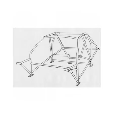 ARCO DE SEGURIDAD SPARCO PARA FORD SIERRA COSWORTH 4 PUERTAS DE 1987 A 1993