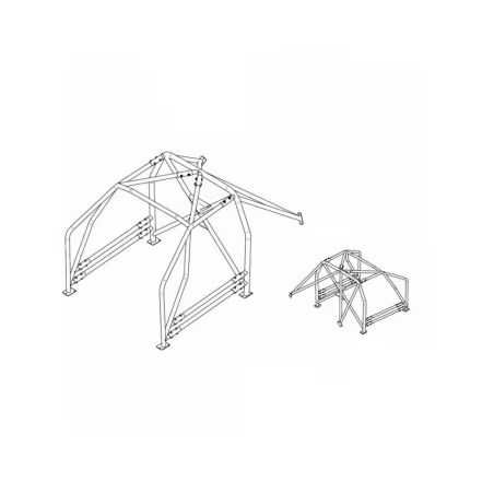 ARCO DE SEGURIDAD SPARCO PARA MINI R55, R56 Y R57 MODELO PISTA A PARTIR DE 2007