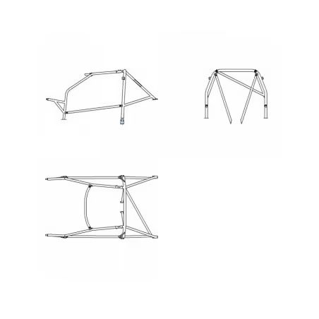 ARCO DE SEGURIDAD SPARCO PARA OPEL ASTRA F GSI Y GTE DE 1991 A 1998