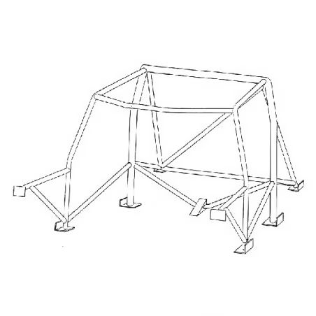ARCO DE SEGURIDAD SPARCO RENAULT CLIO 1.8 16V/2.0 16V 1991-1998