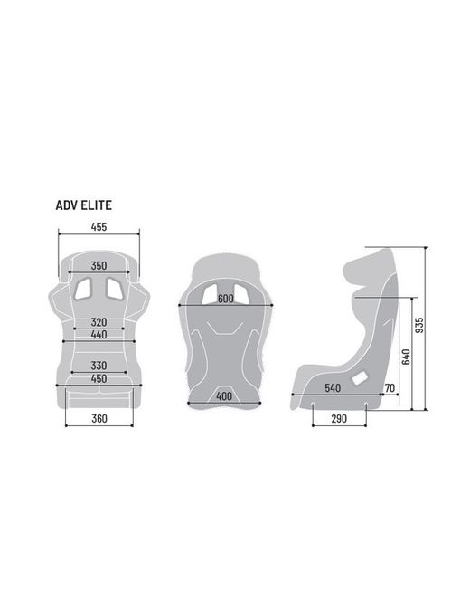 SPARCO ADV ELITE FIA 8862-2009 BAQUET
