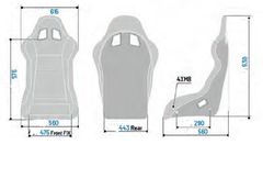 BAQUET SPARCO EVO CARBONE TAILLE XL FIA 8855-1999
