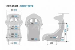 BAQUET SPARCO II QRT GAMING / NÃO APROVADO