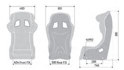 BAQUET SPARCO MATRIX FIA 8855-2021