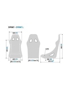 BAQUET SPARCO SPRINT FIA 8855-1999