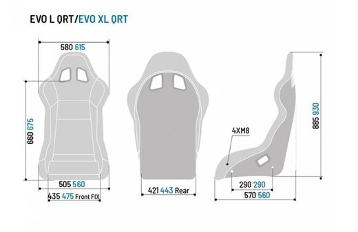 BAQUET SPARCO EVO L QRT SPARCO FIA 8855-1999