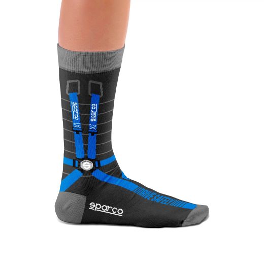 CALCETINES SPARCO DISEÑO ICÓNICO AZULES