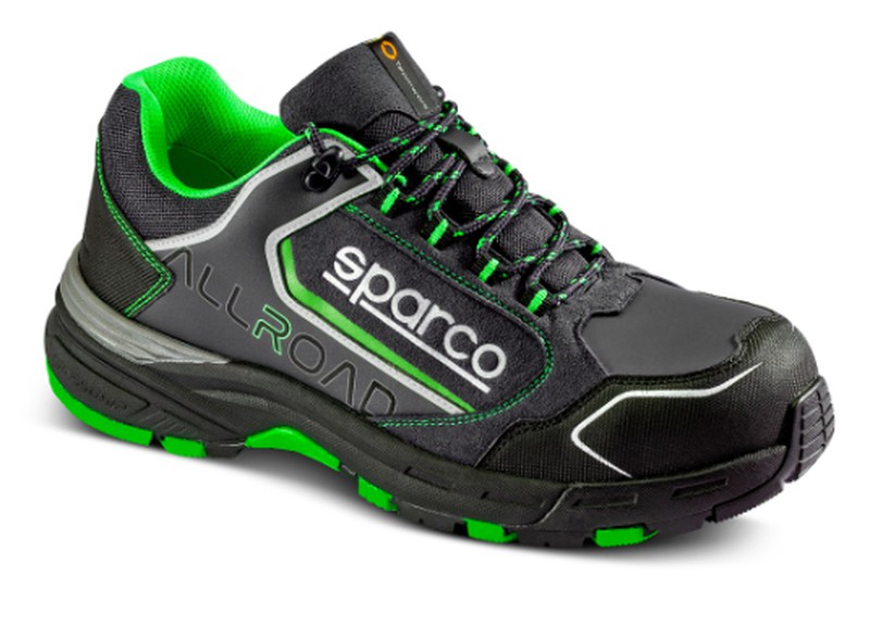 SPARCO Zapato Seguridad NITRO Negro/Fluor S3 SRC