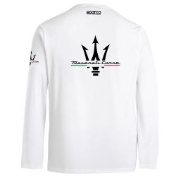 CAMISETA DE MANGA LARGA MASERATI X SPARCO