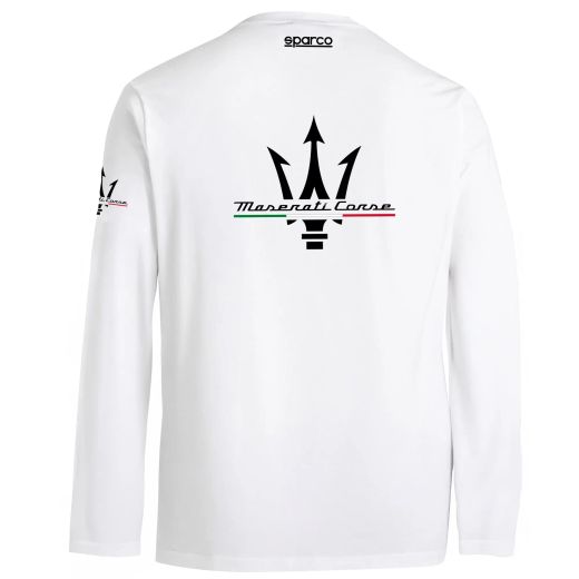 CAMISETA DE MANGA LARGA MASERATI X SPARCO