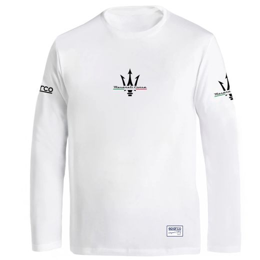 CAMISETA DE MANGA LARGA MASERATI X SPARCO