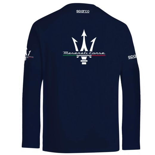 CAMISETA DE MANGA LARGA MASERATI X SPARCO