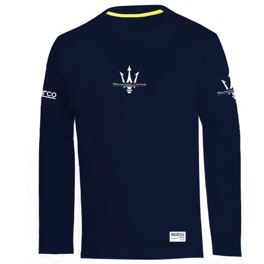 CAMISETA DE MANGA LARGA MASERATI X SPARCO