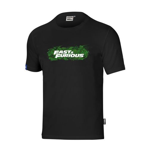 T-SHIRT ÉDITION SPÉCIALE FAST&FURIOUS VERT NOIR
