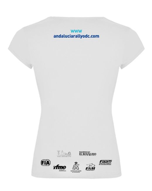 T-SHIRT PEAK OFFICIEL DU RALLYE D'ANDALOUSIE POUR FEMMES