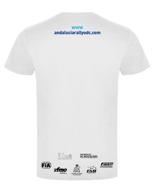 T-SHIRT OFFICIEL DU RALLYE D'ANDALOUSIE