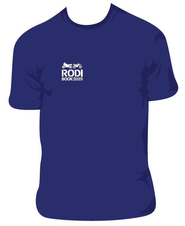 CAMISETA OFICIAL RODIBOOK 2025 4XL