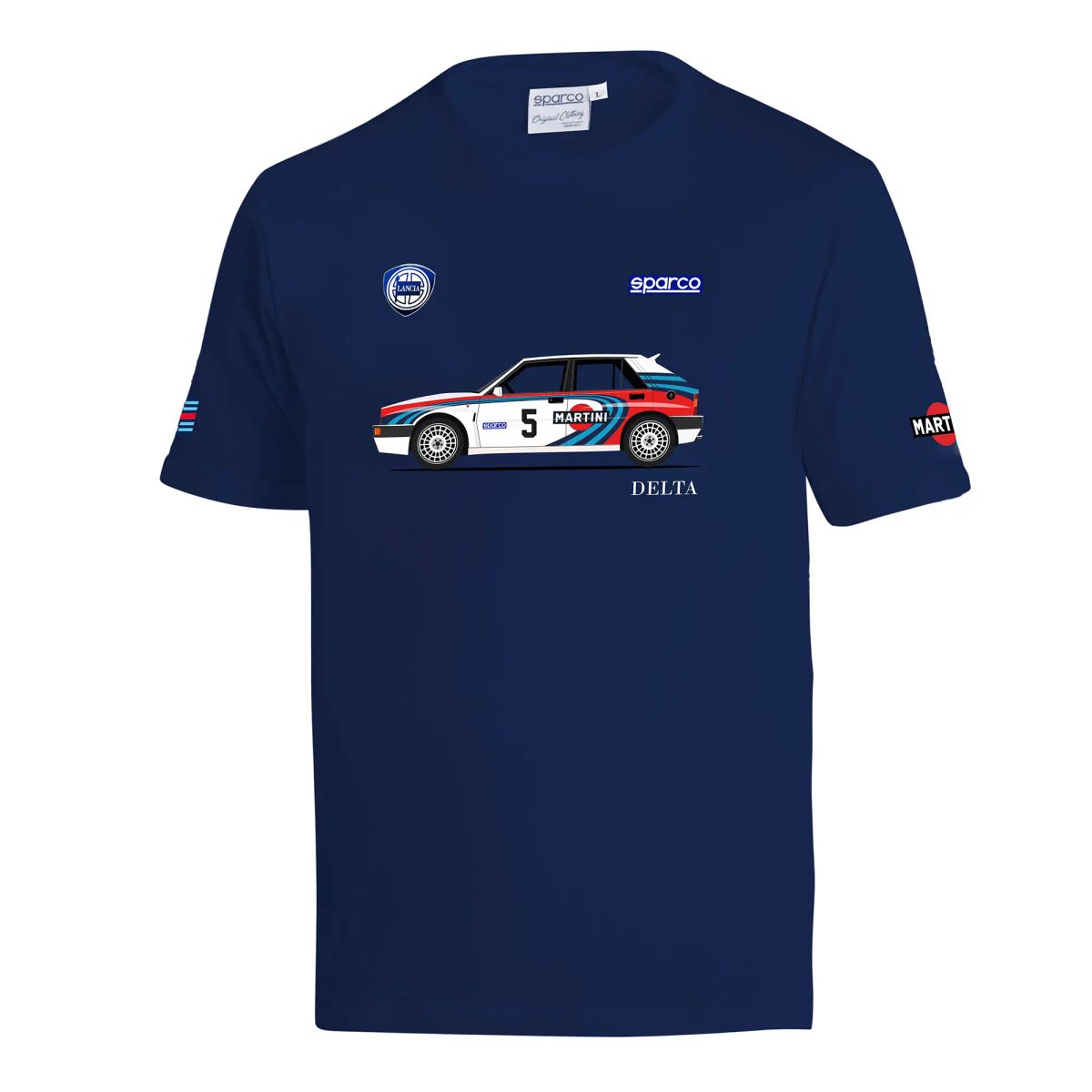 CAMISETA SPARCO MARTINI RACING X LANCIA DELTA HF INTEGRALE L