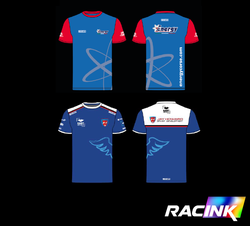 T-SHIRT TECHNIQUE SPARCO RACING PERSONNALISÉ POUR ÉQUIPES ET PILOTES