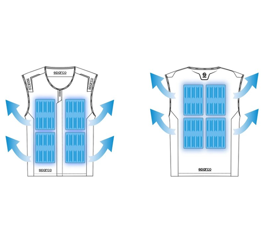 CHALECO SPARCO COOLING VEST 2026
