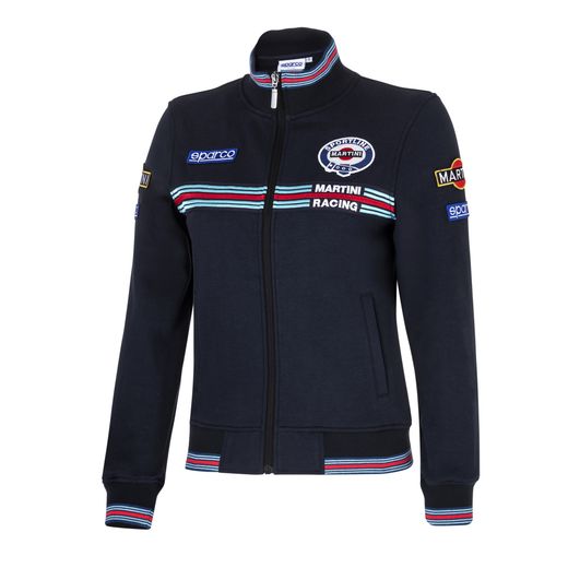 CHAQUETA FULL ZIP SPARCO MARTINI RACING DE MUJER