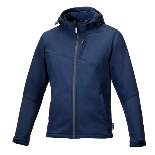 CHAQUETA SOFTSHELL SPARCO GRIT REPELENTE AL AGUA