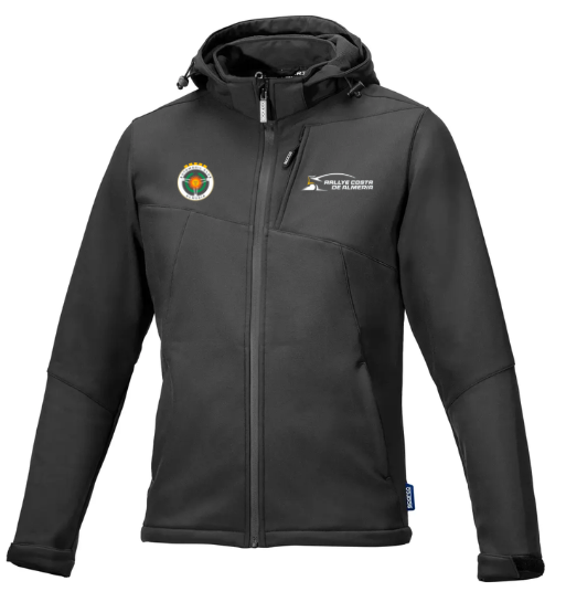 CHAQUETA SOFTSHELL SPARCO x RALLYE COSTA DE ALMERÍA – Edición Oficial