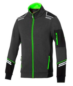 SWEAT-SHIRT SPARCO ALABAMA TECH À FERMETURE ÉCLAIR COMPLÈTE