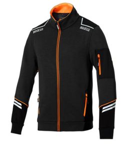 SWEAT-SHIRT SPARCO ALABAMA TECH À FERMETURE ÉCLAIR COMPLÈTE